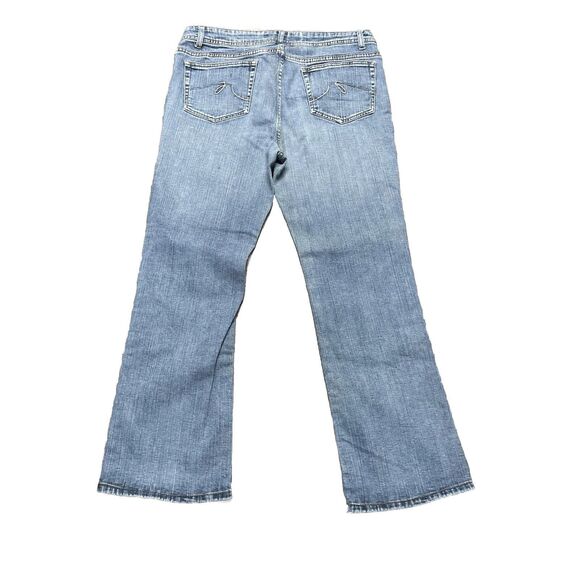 Faded Glory Women’s Jeans Missy 12 Petite stretch bootcut - Picture 7 of 9